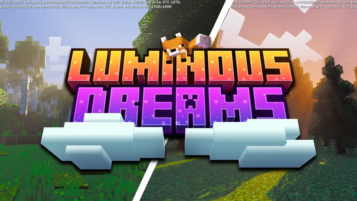 luminous dreams texture pack shaders for minecraft bedrock (7)